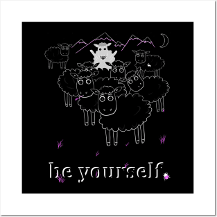 Be yourself Posters and Art